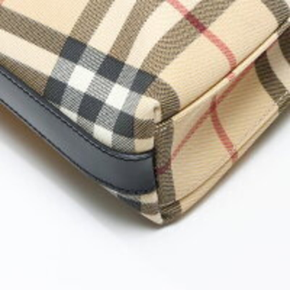 Burberry Nova Check Shoulder Bag Beige - Picture 6 of 12